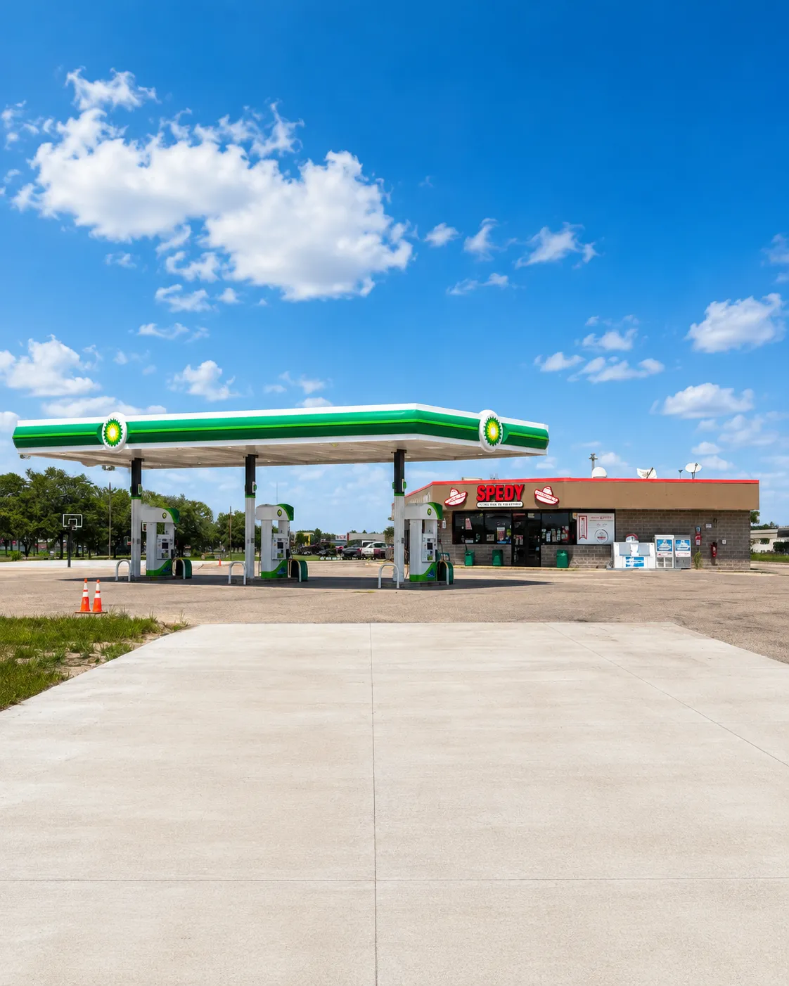 The Speedy store in Arcadia